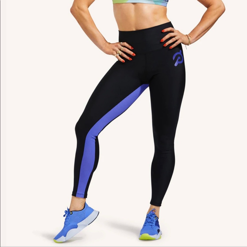 NWT Peloton black Show Up rib legging
